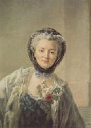 Francois-Hubert Drouais Madame Drouais Wife of the Artist (mk05) Spain oil painting reproduction